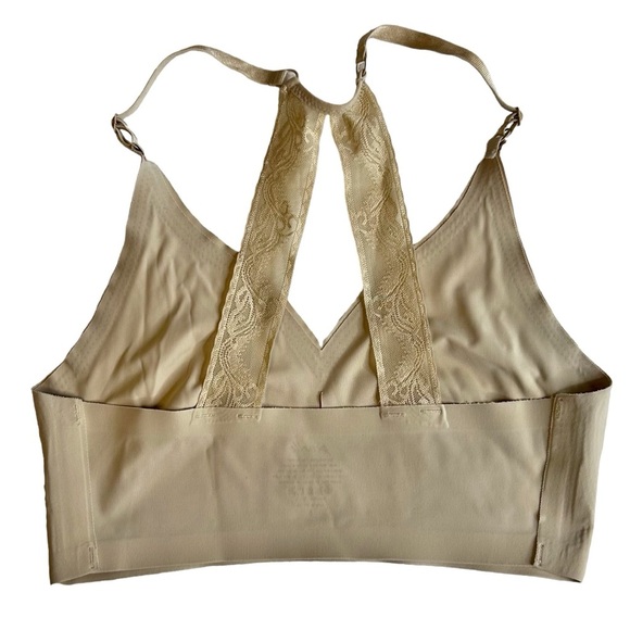 Pearlle KENDALL Seamless Comfort Soft Stretch Bralette Women SZ Small Beige - Picture 3 of 4